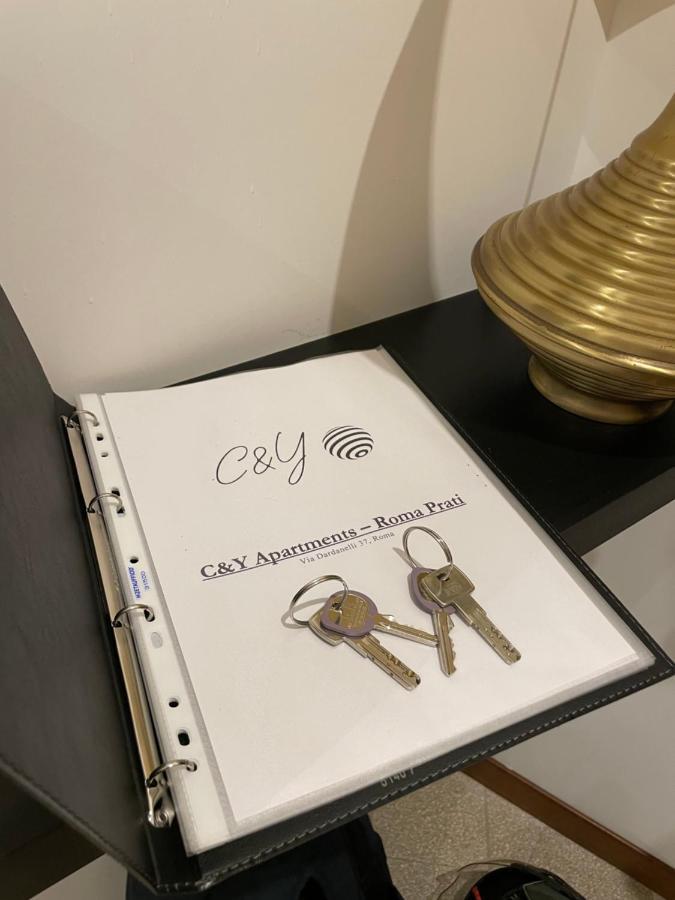C&Y Apartments - Roma Prati - Luxury Double Studio With Kitchen Ngoại thất bức ảnh