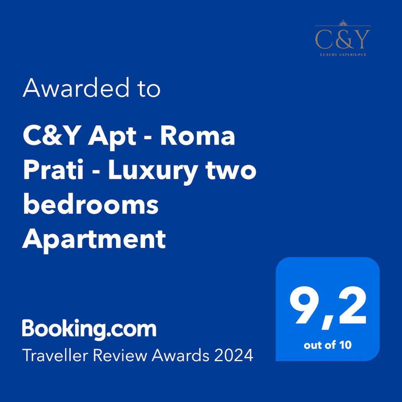 C&Y Apartments - Roma Prati - Luxury Double Studio With Kitchen Ngoại thất bức ảnh